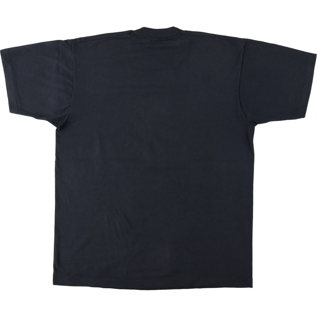 90'S Screen Stars Best Printed T-shirt Made in USA Men's XL Vintage cotton black type Vintage Second Hand