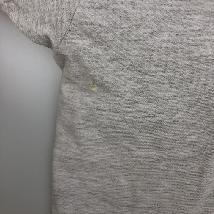 90'S Hanes BEEFY-T Dog Print T-Shirt, Made in USA, Men's Size L (approx.), Vintage cotton gray type Vintage Second Hand