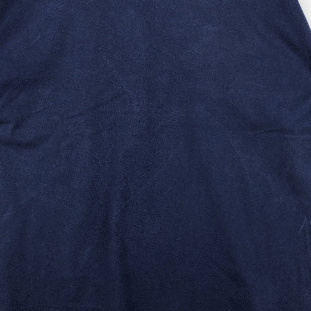 Fruit of the Loom SCREEN STARS sheep print T-shirt, men's size XL equivalent, vintage. cotton navy blue type Vintage Second Hand