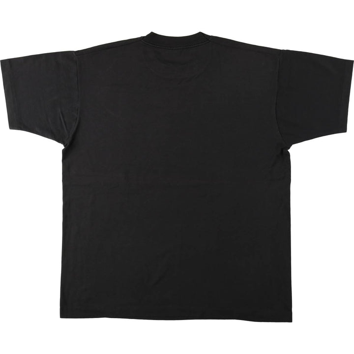 90'S Fruit of the Loom Best Print T-Shirt, Made in Canada, Men's XL, Vintage cotton black type Vintage Second Hand