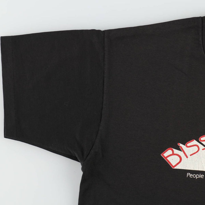 90'S Fruit of the Loom Best Print T-Shirt, Made in Canada, Men's XL, Vintage cotton black type Vintage Second Hand
