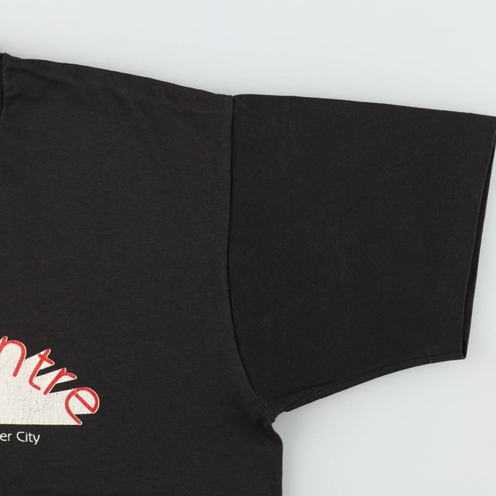 90'S Fruit of the Loom Best Print T-Shirt, Made in Canada, Men's XL, Vintage cotton black type Vintage Second Hand