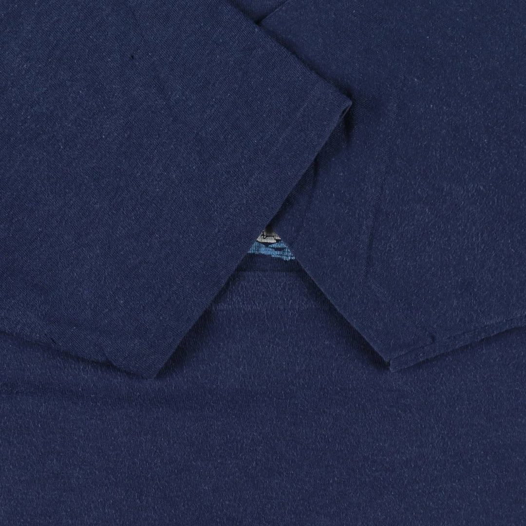 DIAMOND Print T-Shirt, Made in USA, Men's Size M cotton navy blue type Vintage Second Hand
