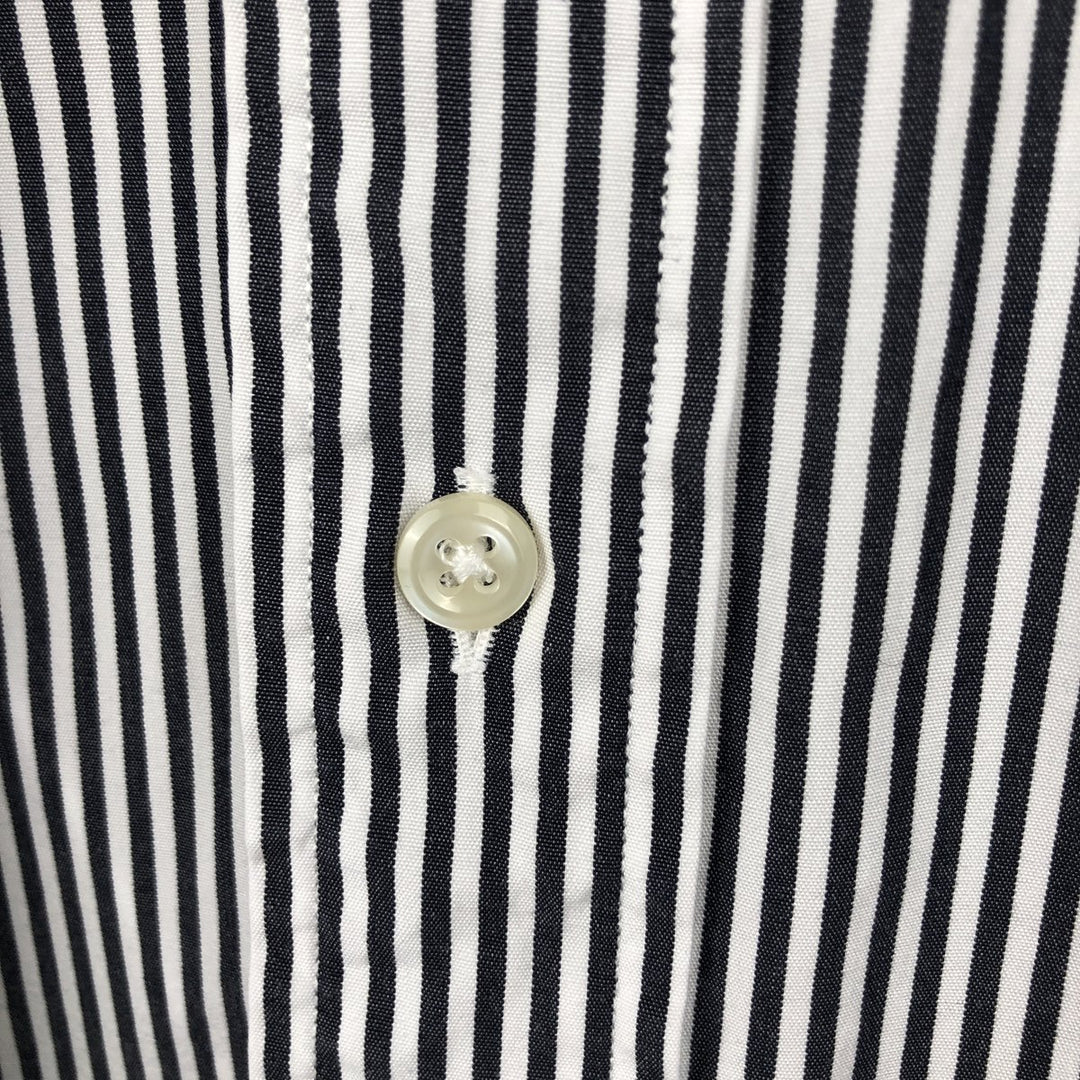 Ralph Lauren RALPH LAUREN SPORT Long-Sleeve Striped Shirt, Women's Size L (approx.) unclear black type Vintage Second Hand