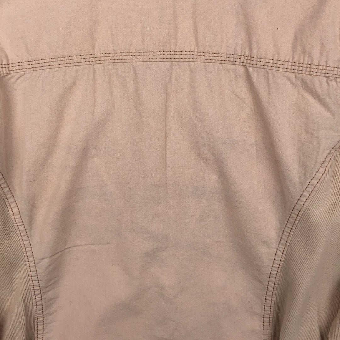 Carhartt Long-Sleeve Cotton Work Shirt, Women's Size M (approx.) cotton coral Vintage Second Hand