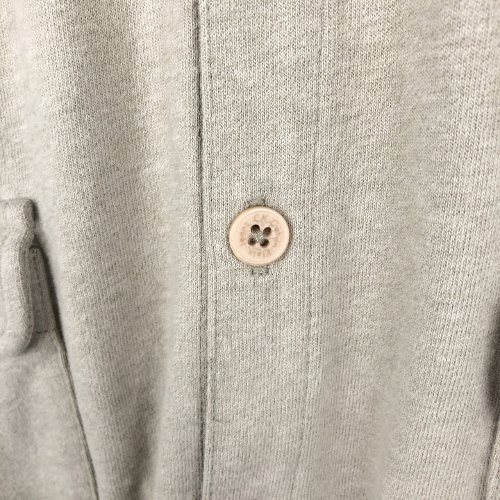 90s-00'S Calvin Klein Jeans Short-Sleeve Cotton Box Shirt, Men's Size M (approx.), Vintage cotton Khaki type sage green Vintage Second Hand