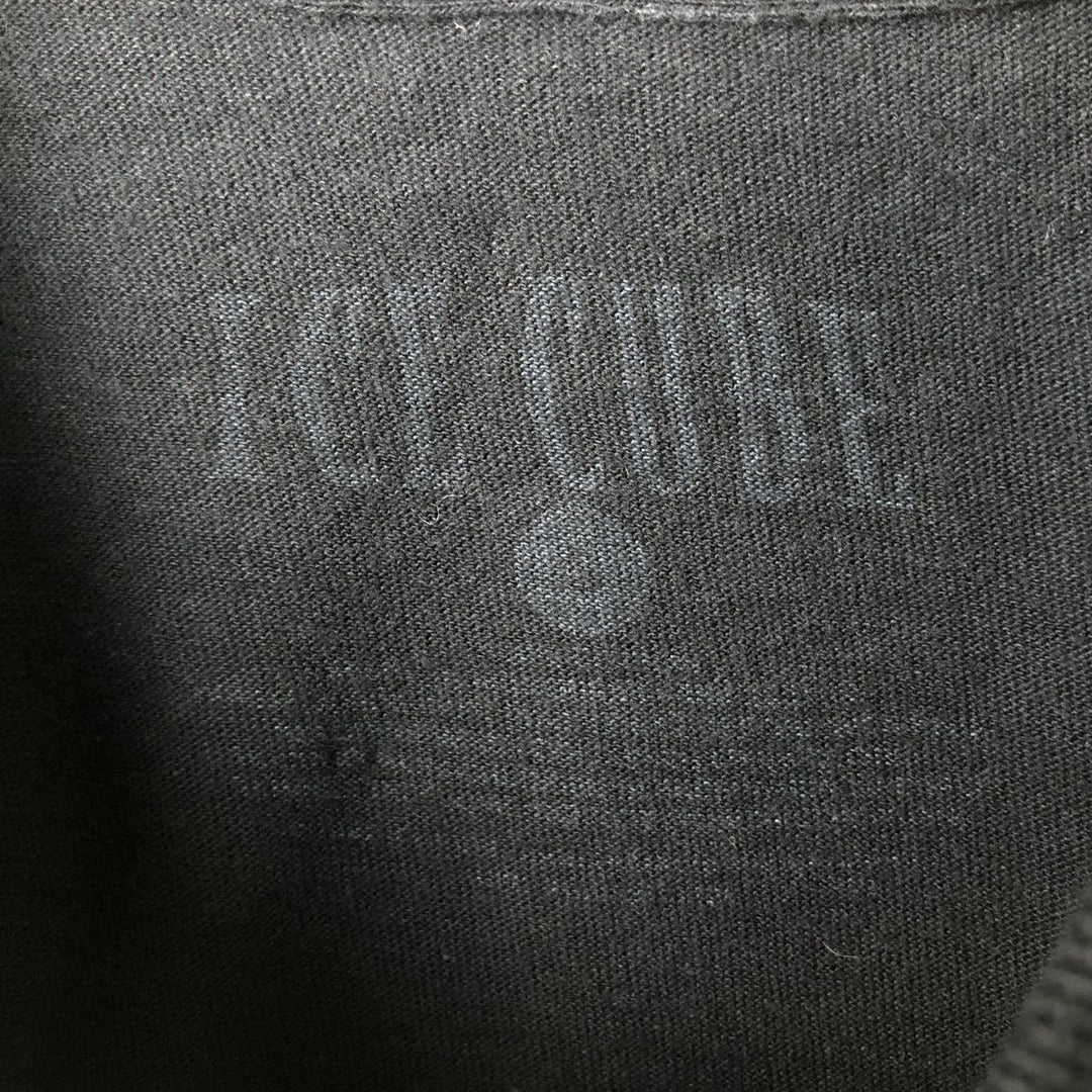 ICE CUBE Wrap T-Shirt (Women's Size S) unclear black type Vintage Second Hand