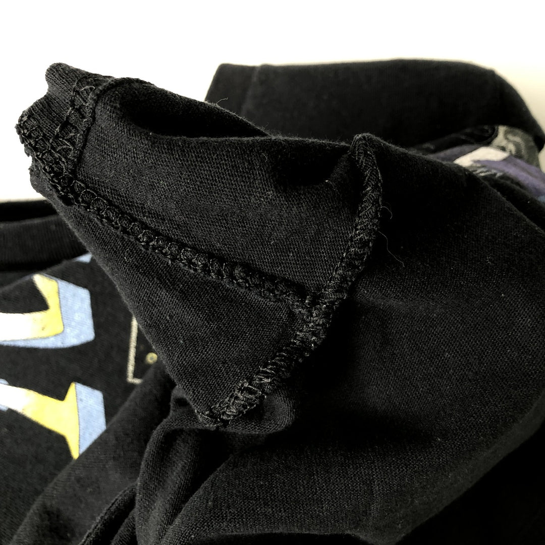 ICE CUBE Wrap T-Shirt (Women's Size S) unclear black type Vintage Second Hand