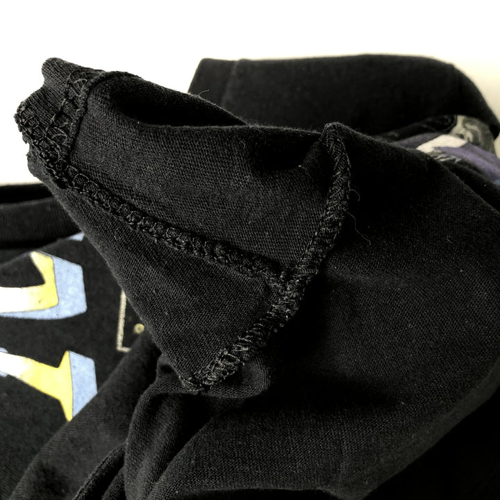 ICE CUBE Wrap T-Shirt (Women's Size S) unclear black type Vintage Second Hand