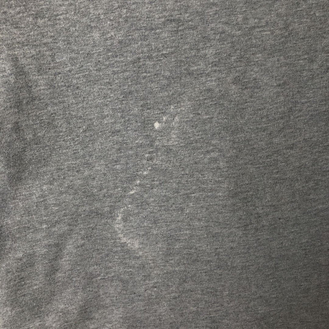 Ralph Lauren POLO RALPH LAUREN short-sleeved one-point logo T-shirt, women's size L cotton gray type Vintage Second Hand