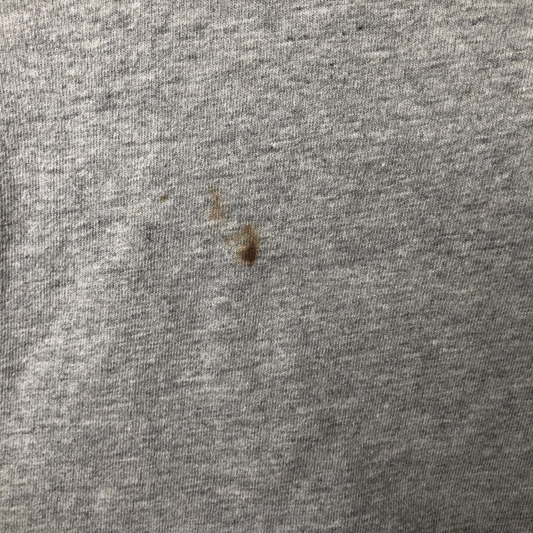 Ralph Lauren POLO RALPH LAUREN short-sleeved one-point logo T-shirt, women's size L cotton gray type Vintage Second Hand