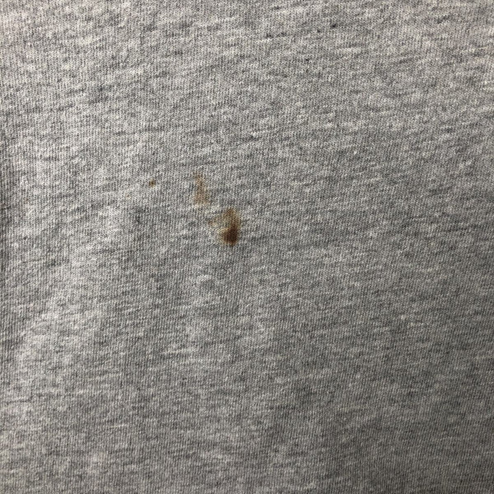 Ralph Lauren POLO RALPH LAUREN short-sleeved one-point logo T-shirt, women's size L cotton gray type Vintage Second Hand