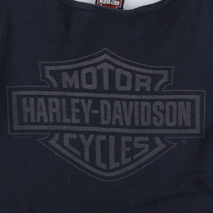 Harley-Davidson Motorcycle Bike T-shirt for women (S size) unclear black type Vintage Second Hand