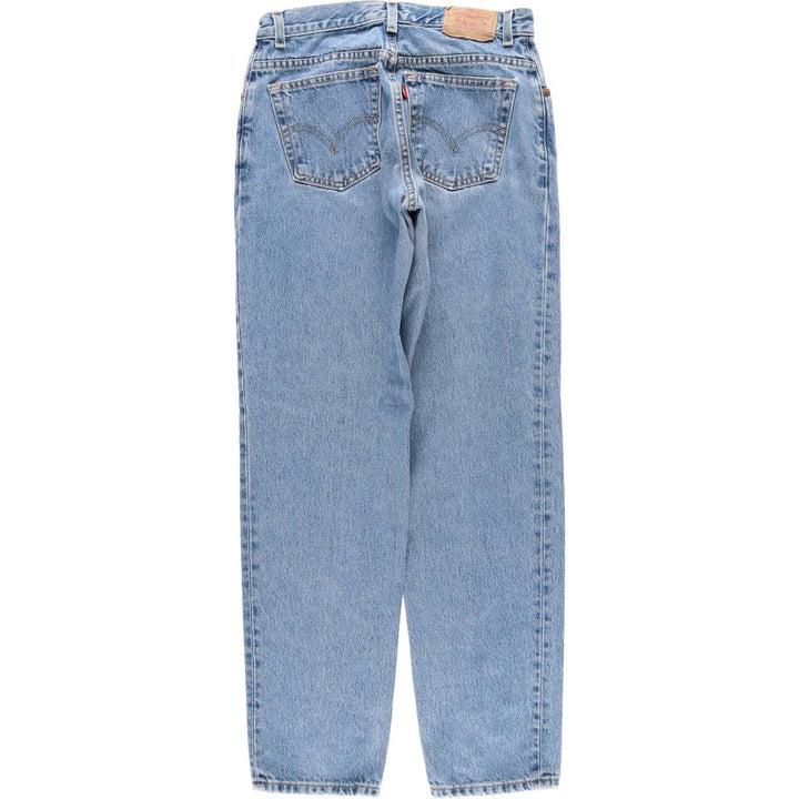 2000'S Levi's 550 CLASSIC RELAXED Tapered Denim Pants, Women's XL (equivalent to W31) cotton blue type Vintage Second Hand