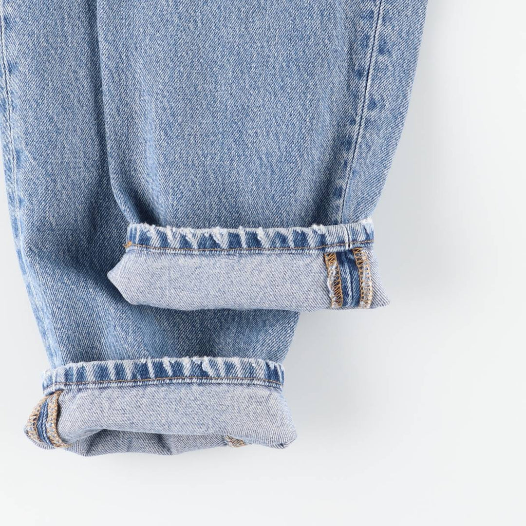 2000'S Levi's 550 CLASSIC RELAXED Tapered Denim Pants, Women's XL (equivalent to W31) cotton blue type Vintage Second Hand