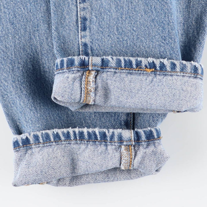 2000'S Levi's 550 CLASSIC RELAXED Tapered Denim Pants, Women's XL (equivalent to W31) cotton blue type Vintage Second Hand