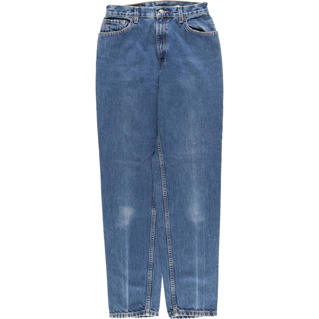 2000'S Levi's 550 Relaxed Fit Tapered Leg Denim Pants, Women's Size L (equivalent to W27) cotton blue type Vintage Second Hand