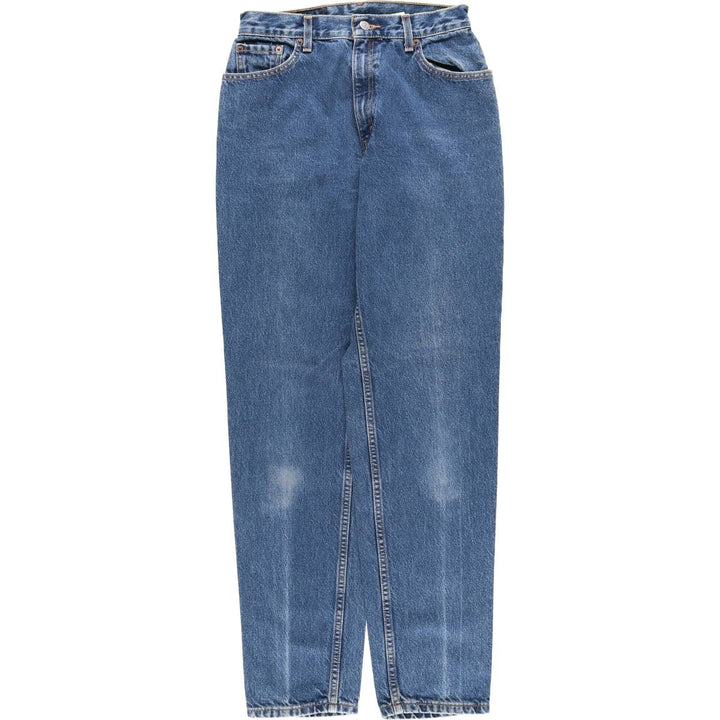 2000'S Levi's 550 Relaxed Fit Tapered Leg Denim Pants, Women's Size L (equivalent to W27) cotton blue type Vintage Second Hand