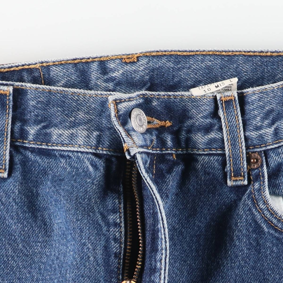 2000'S Levi's 550 Relaxed Fit Tapered Leg Denim Pants, Women's Size L (equivalent to W27) cotton blue type Vintage Second Hand