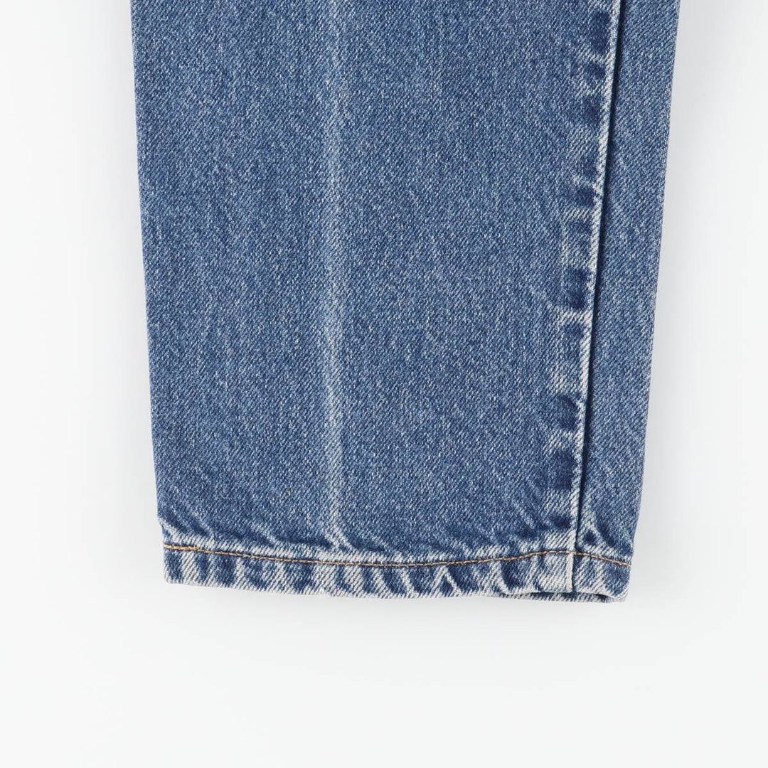2000'S Levi's 550 Relaxed Fit Tapered Leg Denim Pants, Women's Size L (equivalent to W27) cotton blue type Vintage Second Hand