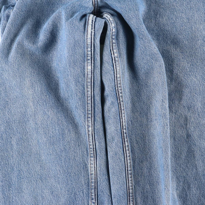 Levi's 550 Relaxed Fit Tapered Leg Cut-Off Tapered Denim Pants, Women's Size L (equivalent to W30) cotton blue type Vintage Second Hand
