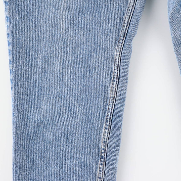 Levi's 550 Relaxed Fit Tapered Leg Cut-Off Tapered Denim Pants, Women's Size L (equivalent to W30) cotton blue type Vintage Second Hand