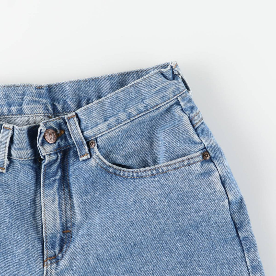 RIDERS Tapered Denim Pants, Made in USA, Women's Size L (equivalent to W30) cotton blue type Vintage Second Hand