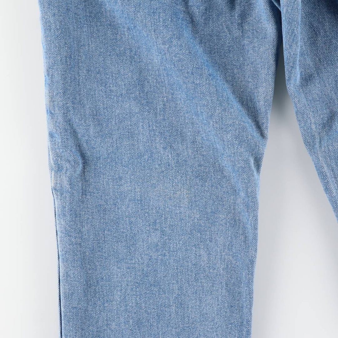 RIDERS Tapered Denim Pants, Made in USA, Women's Size L (equivalent to W30) cotton blue type Vintage Second Hand