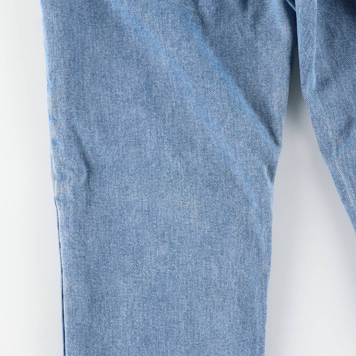RIDERS Tapered Denim Pants, Made in USA, Women's Size L (equivalent to W30) cotton blue type Vintage Second Hand
