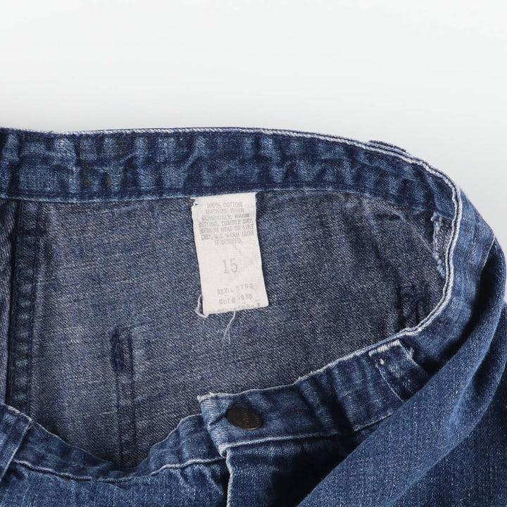 70s-era DITTOS bootcut denim pants, women's size L (equivalent to W29), vintage. cotton blue type Vintage Second Hand