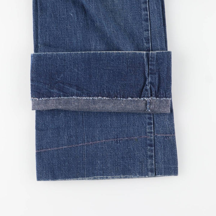 70s-era DITTOS bootcut denim pants, women's size L (equivalent to W29), vintage. cotton blue type Vintage Second Hand