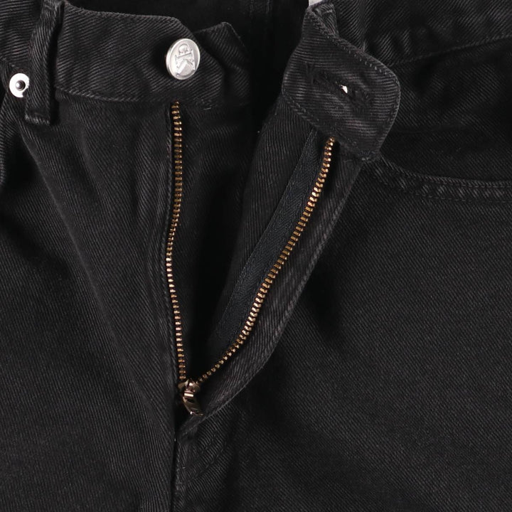 90s-00'S Calvin Klein Jeans Black Denim Straight Leg Jeans Women's Size L (equivalent to W27) Vintage cotton black type Vintage Second Hand