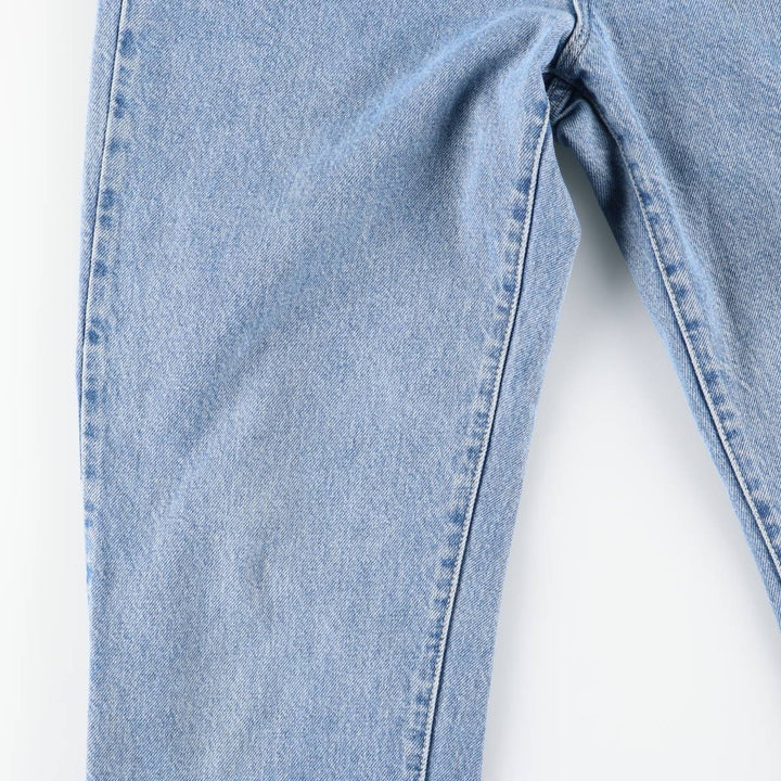 2000'S Tommy Hilfiger tapered denim pants, women's size XL (equivalent to w33). cotton blue type Vintage Second Hand