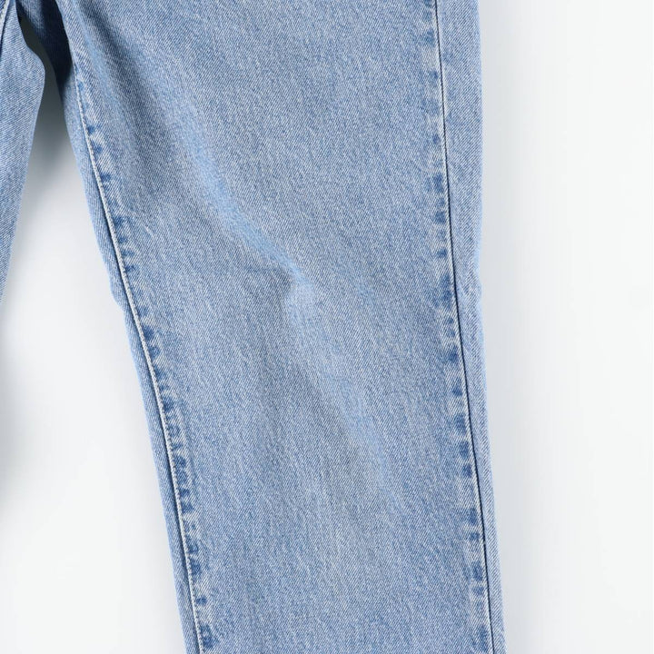 2000'S Tommy Hilfiger tapered denim pants, women's size XL (equivalent to w33). cotton blue type Vintage Second Hand