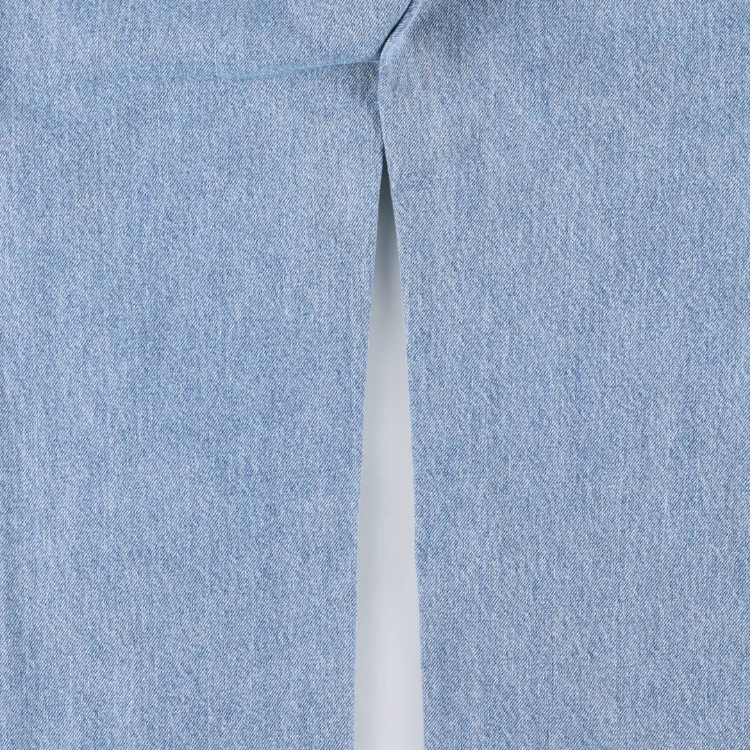 2000'S Tommy Hilfiger tapered denim pants, women's size XL (equivalent to w33). cotton blue type Vintage Second Hand