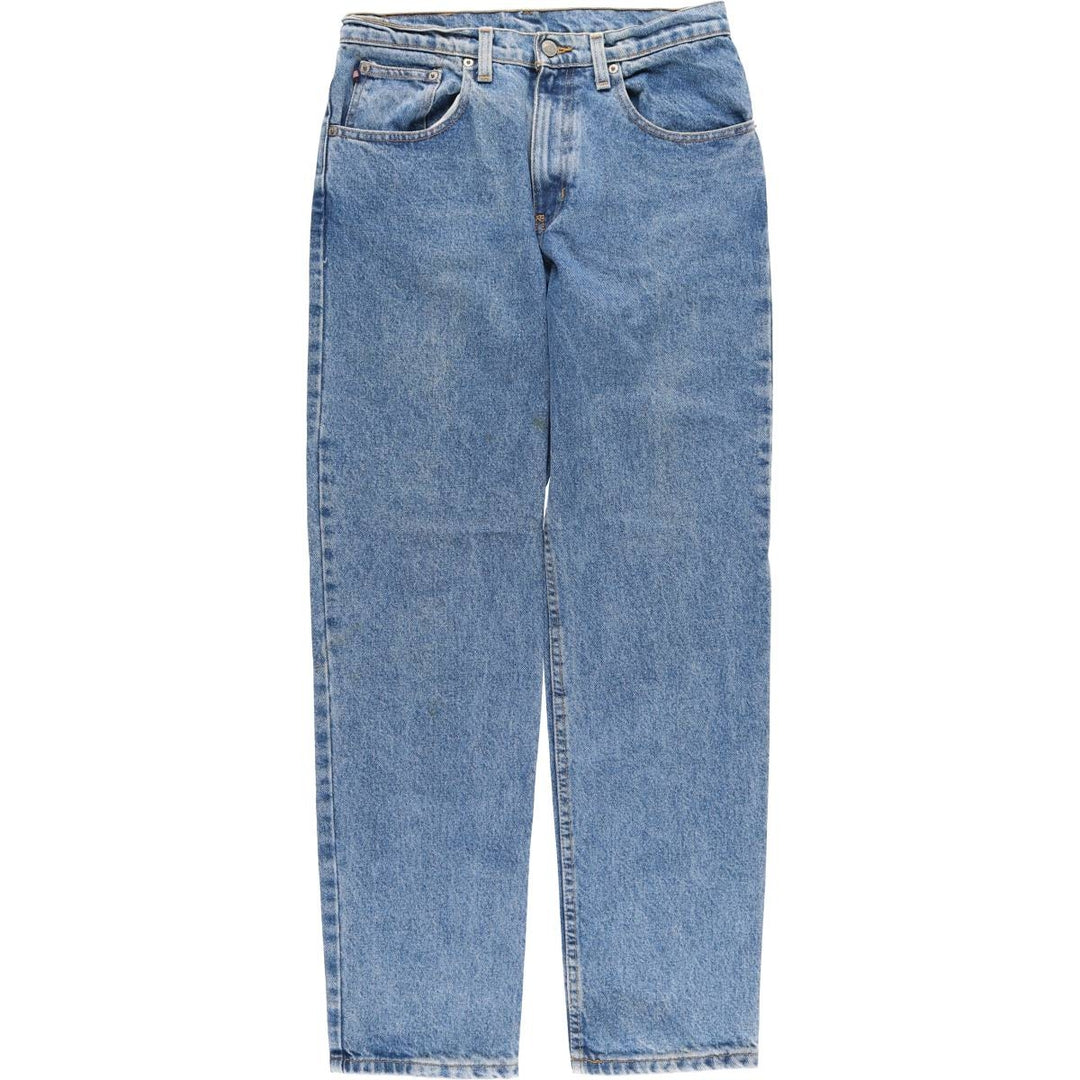 Ralph Lauren POLO JEANS COMPANY Tapered Denim Pants, Women's Size L (equivalent to W30) cotton blue type Vintage Second Hand