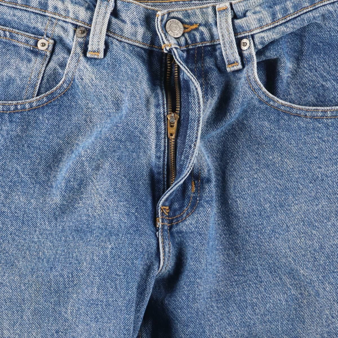 Ralph Lauren POLO JEANS COMPANY Tapered Denim Pants, Women's Size L (equivalent to W30) cotton blue type Vintage Second Hand
