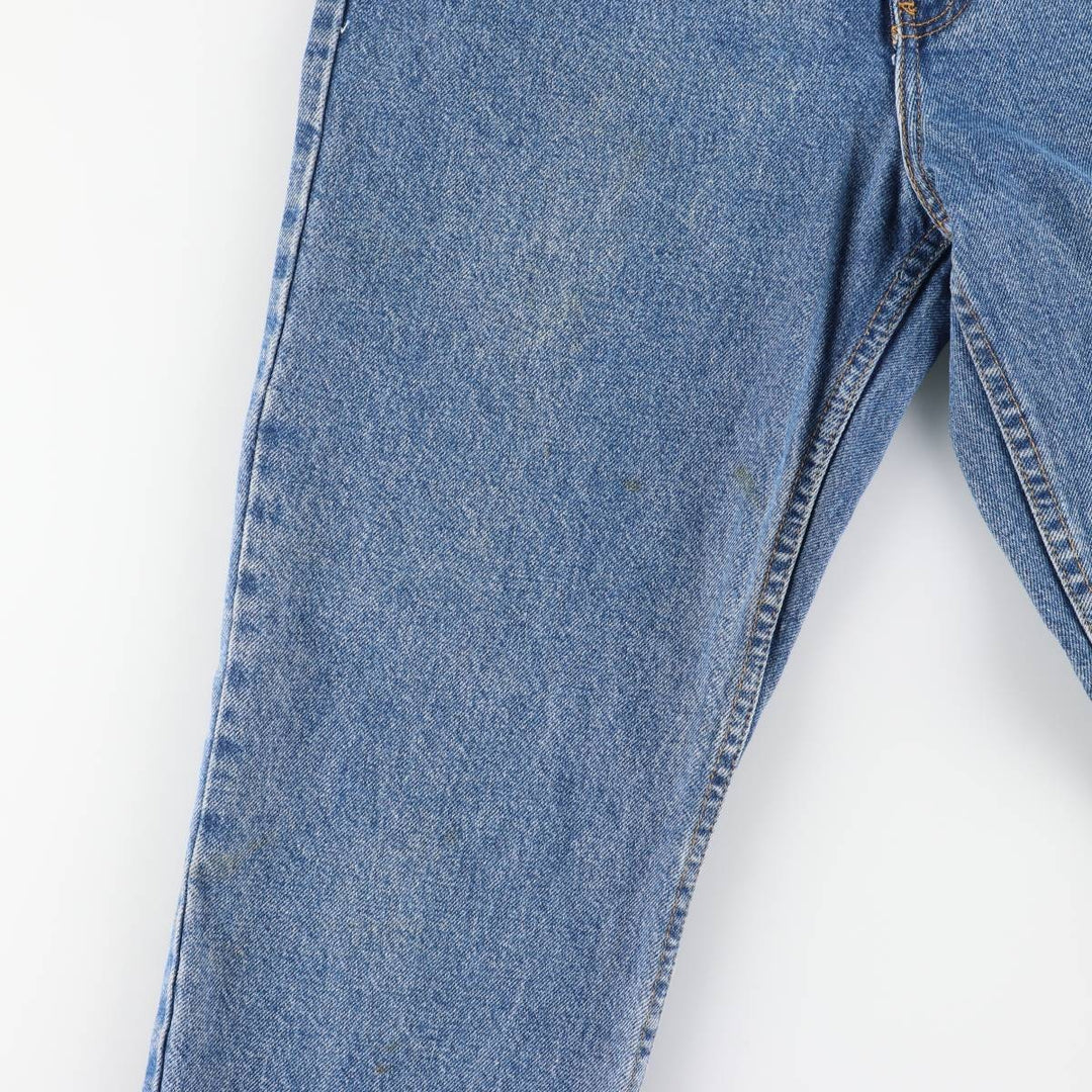 Ralph Lauren POLO JEANS COMPANY Tapered Denim Pants, Women's Size L (equivalent to W30) cotton blue type Vintage Second Hand