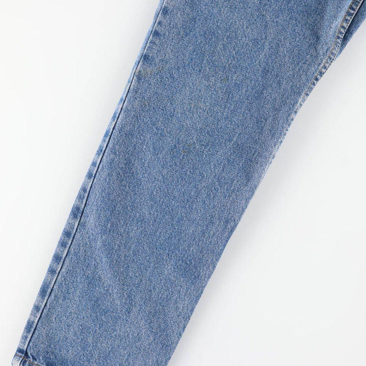 Ralph Lauren POLO JEANS COMPANY Tapered Denim Pants, Women's Size L (equivalent to W30) cotton blue type Vintage Second Hand