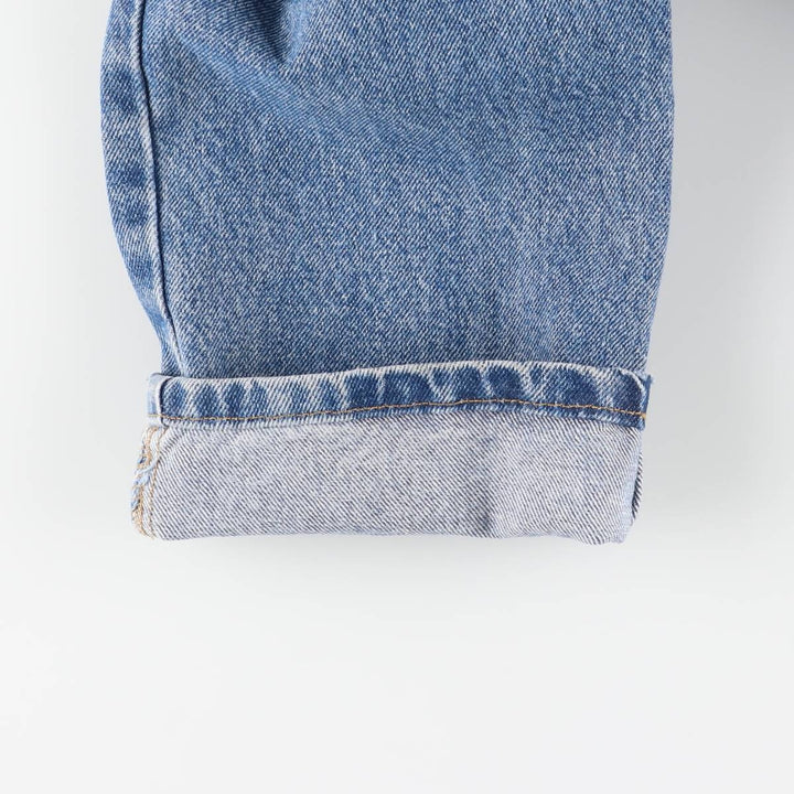 Ralph Lauren POLO JEANS COMPANY Tapered Denim Pants, Women's Size L (equivalent to W30) cotton blue type Vintage Second Hand