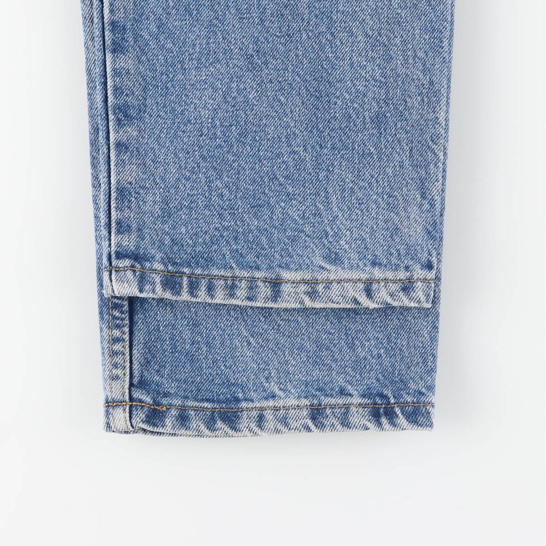 Ralph Lauren POLO JEANS COMPANY Tapered Denim Pants, Women's Size L (equivalent to W30) cotton blue type Vintage Second Hand