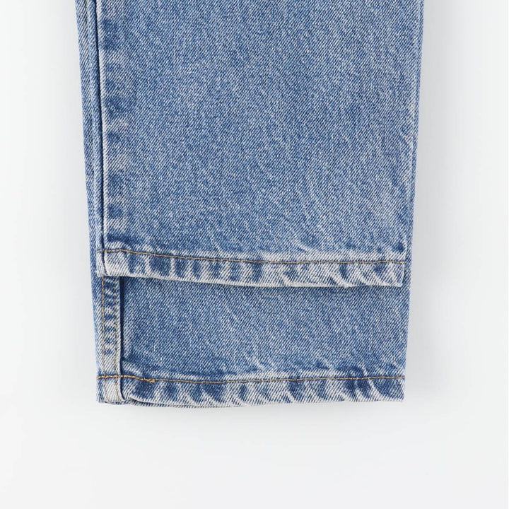 Ralph Lauren POLO JEANS COMPANY Tapered Denim Pants, Women's Size L (equivalent to W30) cotton blue type Vintage Second Hand