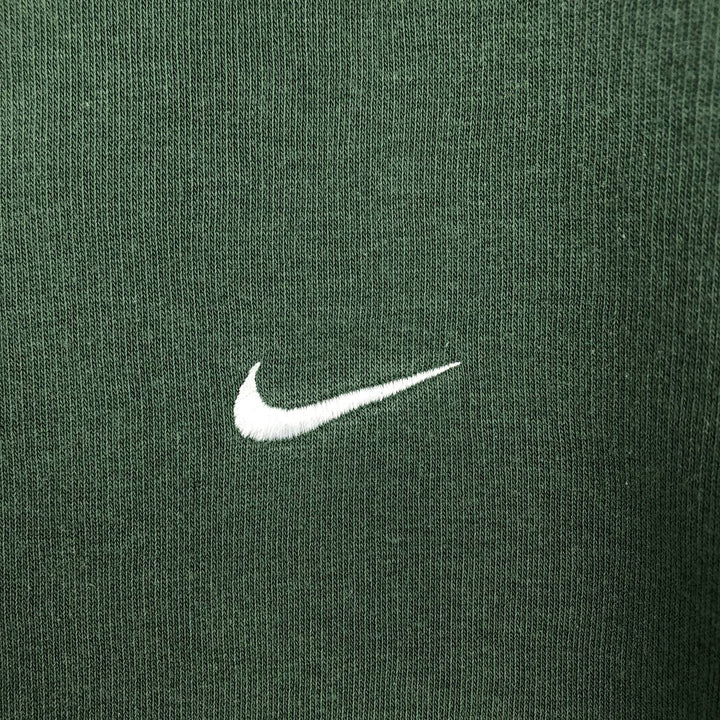 00'S Nike One Point Logo Sweatshirt Trainer Men's XL cotton green type Vintage Second Hand