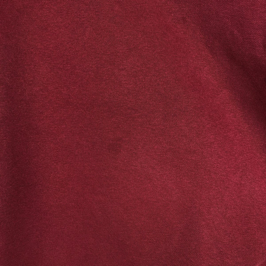 2000'S Nike Team One-Point Logo Sweatshirt, Men's XL cotton wine-red Vintage Second Hand