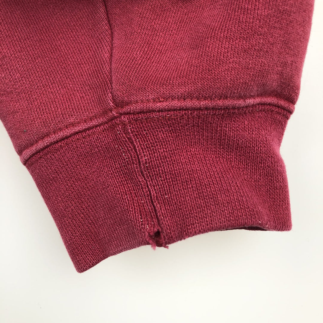 2000'S Nike Team One-Point Logo Sweatshirt, Men's XL cotton wine-red Vintage Second Hand