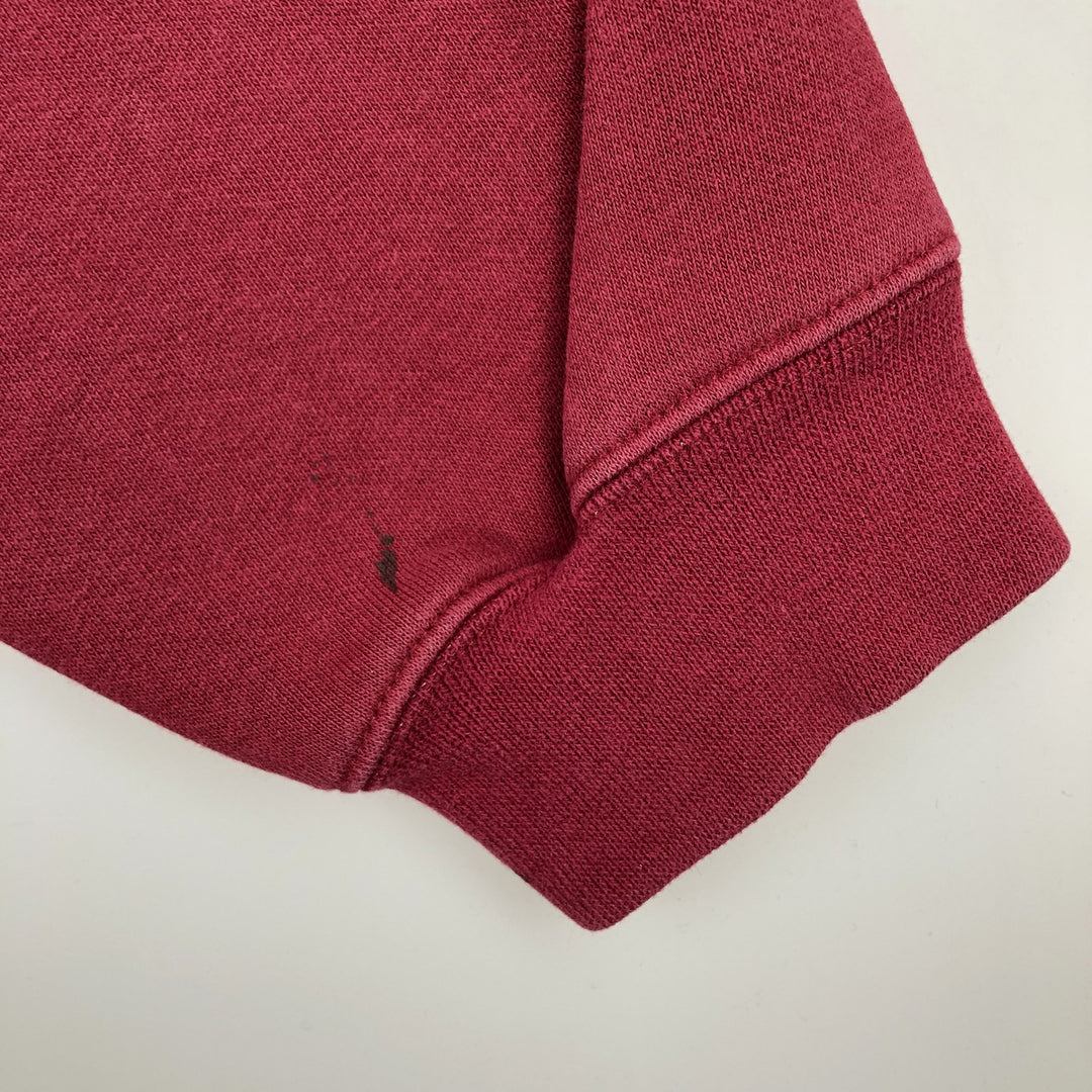 2000'S Nike Team One-Point Logo Sweatshirt, Men's XL cotton wine-red Vintage Second Hand