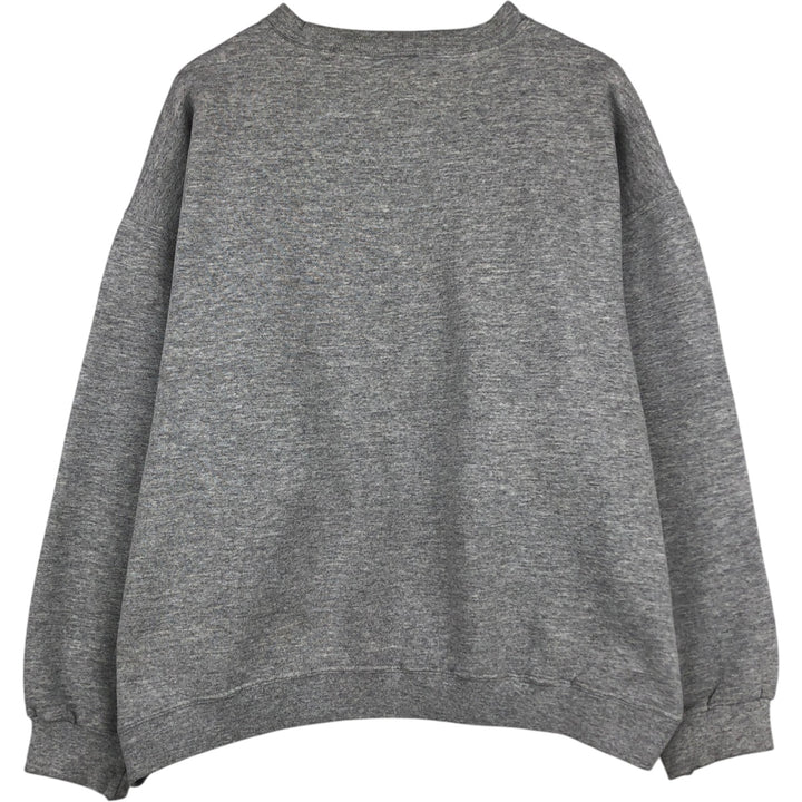 90'S Nike One Point Logo Sweatshirt, Men's L Size, Vintage cotton gray type Vintage Second Hand