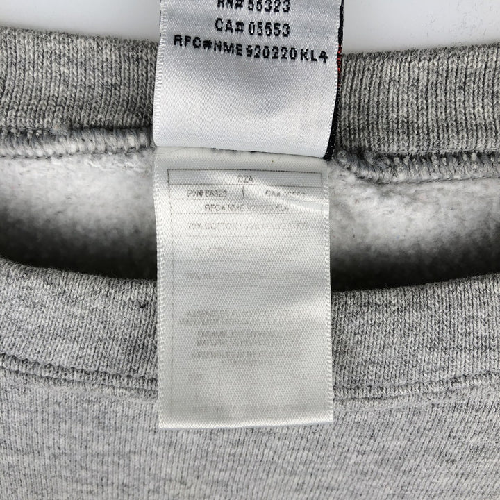 90'S Nike One Point Logo Sweatshirt, Men's L Size, Vintage cotton gray type Vintage Second Hand