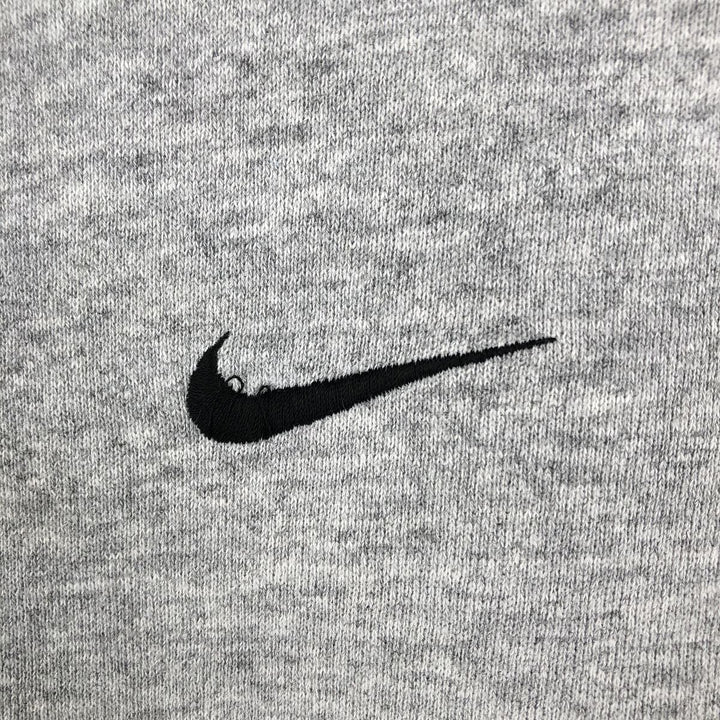 90'S Nike One Point Logo Sweatshirt, Men's L Size, Vintage cotton gray type Vintage Second Hand