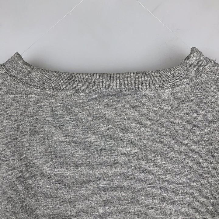 90'S Nike One Point Logo Sweatshirt, Men's L Size, Vintage cotton gray type Vintage Second Hand